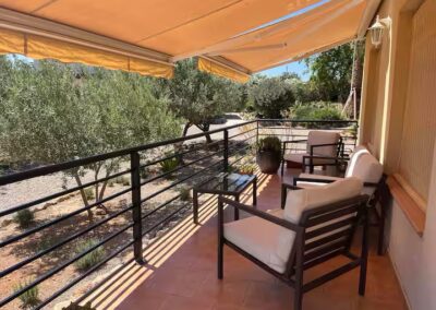 vakantiehuis valencia - terras voor 1